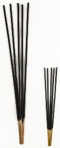Black Charcoal Incense Sticks