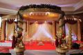 Fiber Golden Raj wedding Mandap