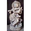 Sandstone Krishna Statue