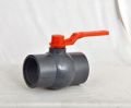 PP Solid Ball Valve (Long Handle)