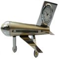 Aeroplane Watch Table Clock