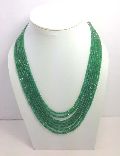 Dyed Beryl Green faceted Beads
