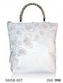 Pure orchid silk hand Bag ( NHSB - 007)