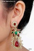 Kundan Earrings-3695