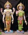 Vishnu Laxmi Marble Statues