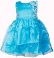 Girls Blue Tissue Frock