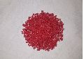 abs red plastic granules