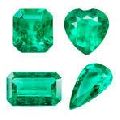 Heart Shaped Emerald Stones