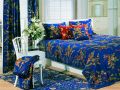 Royal Blue Cotton Fabrics - Queen