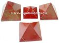 Red Jasper Gemstone Pyramids