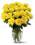 24 Yellow Rose Bouquet