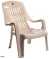 Plastic Biege Chair