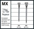 Mx Series Horseshoe Nails