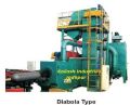 Diabola type LPG Cylinder Shot Blasting Machine