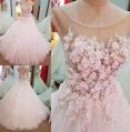 Baby Pink Wedding Gown