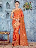 Indian Banarasi Silk Saree