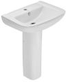 WASH BASIN WITH FULL PEDESTAL