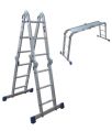 Blue Aluminium Foldable Ladder