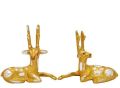 Handmade Decorative Golden Deer Statue