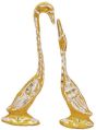 Metal Golden Gold Plated EURASIA IMPEX INCORPORATION 50-150 g handmade decorative golden swan statue