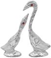 Metal EURASIA IMPEX INCORPORATION Decoration Purpose handmade decorative silver swan statue
