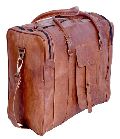 PH050 Vintage Leather Duffle Bag