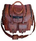 PH057 Genuine Leather Duffle Bag