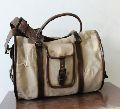 PH088 Canvas Mix Leather Duffle Bag
