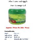 Aloe Vera and App le Face Massage Gel 500 gm