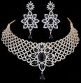 Cubic Zirconia American Diamond Necklace - 33