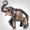 1978 Gun Metal Small Elephant statue