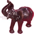 Lord 9700 leather animal african elephant statue