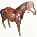 Leather Animal Horse Standing - 3013