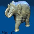 Soap Stone Solid Elephant - 8021