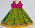 Girls Silk Frock