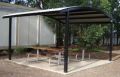 Metal shelters