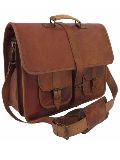 Leather Messenger Laptop Bags