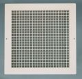 high quality aluminium alloy extrusion powder coated white. As per customer requirement Powder Coated egg crate air grille