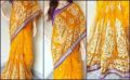 Computerised Embroidery Work In Saree