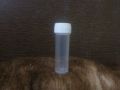 One Dram Homeopathic Transparent Plastic Bottle