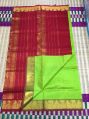 Silk cotton plain sarees in contrast pallu