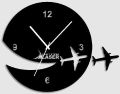 Laser Cut Airplane Designer Wall Clock