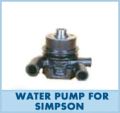Water Pump For Simpson