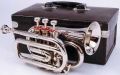 New Silver B Flat Pocket Trumpet