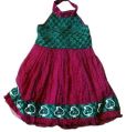 Girls Chinese Collar Frock