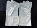 Cotton Cum Leather Gloves
