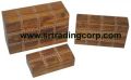 Carved Wooden Boxes - (03)