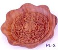 Wood Carved Serving Plate