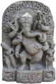 Dancing Ganesha Stone Sculptures
