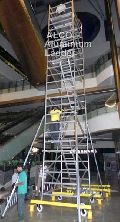 Aluminium Double Width Mobile Tower with Internal Ladder